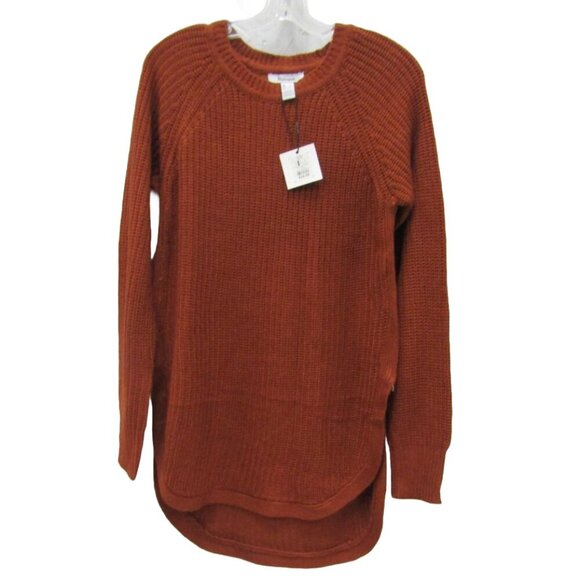Revamped Sweaters - NWT Revamped Rust Sweater Size Small